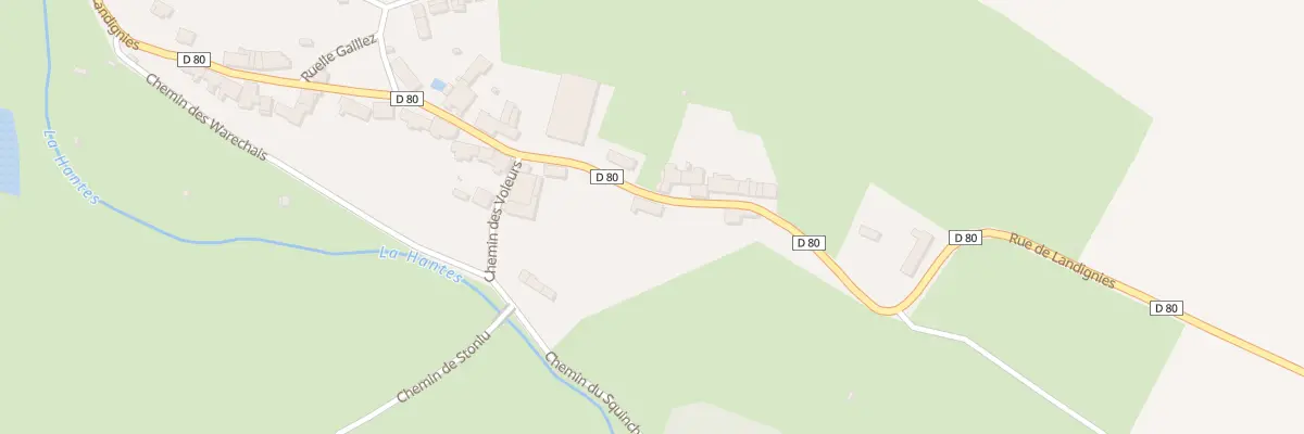 Plan du 27 Rue de Landignies à Bousignies-sur-Roc
