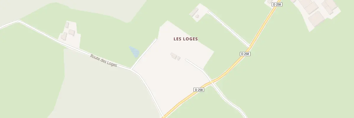 Plan du 5050 Les Loges à Oudry
