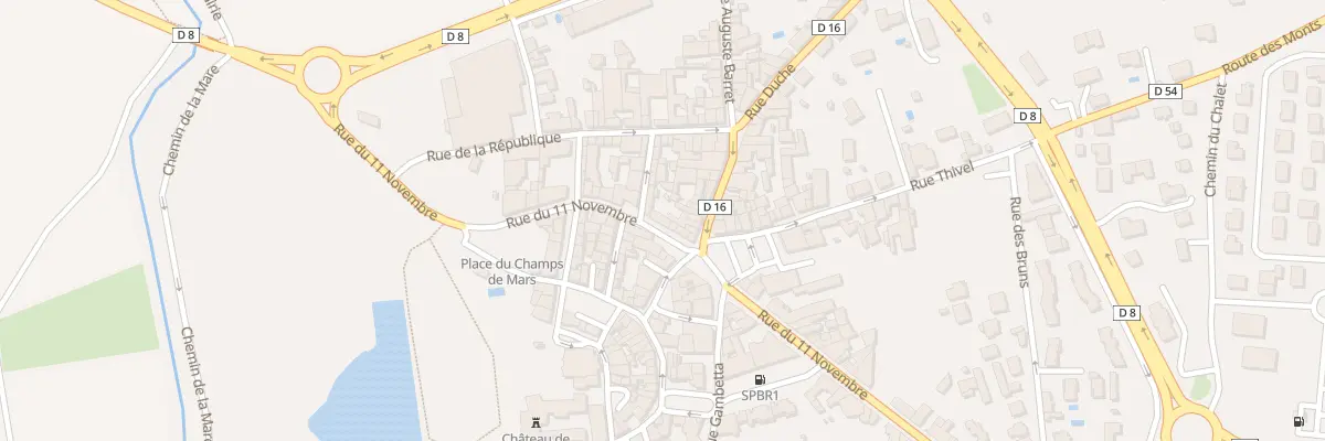 Plan du 21 Rue du Onze Novembre à Sury-le-Comtal