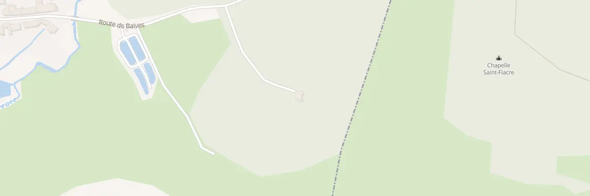 Plan du 14 Rte de Baives à Wallers-en-Fagne