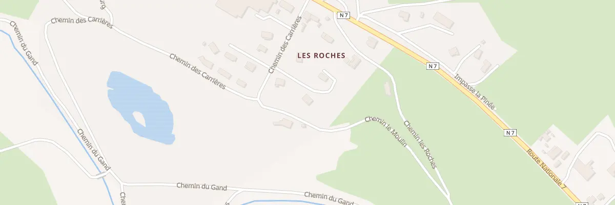 Plan du 125 Che des Carrieres à Neaux