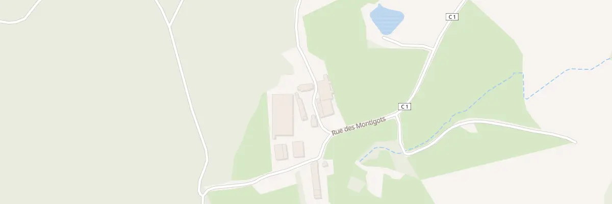 Plan du 5042 Montigot à La Celle-en-Morvan