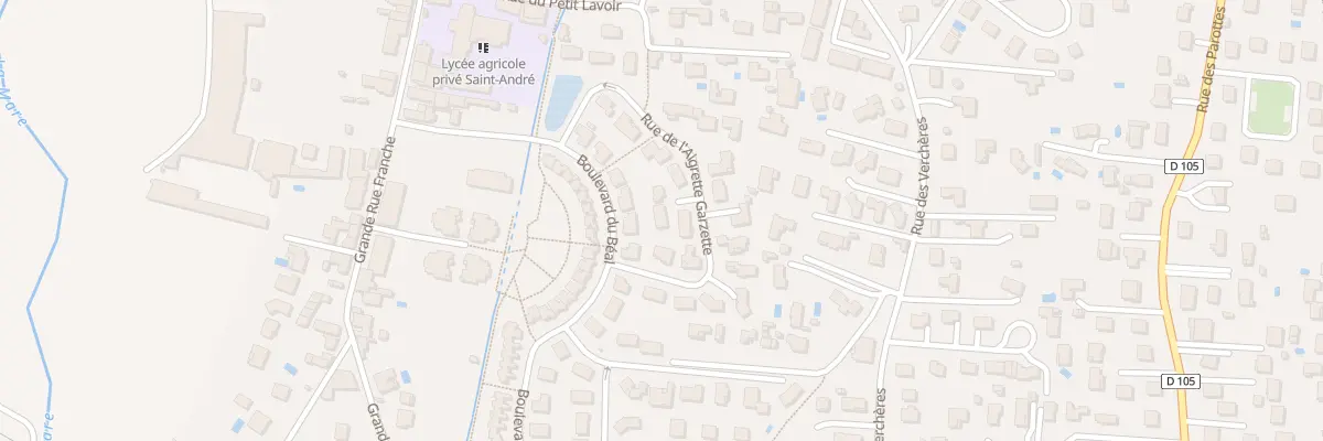 Plan du 7 Rue de l’Aigrette Garzette à Sury-le-Comtal