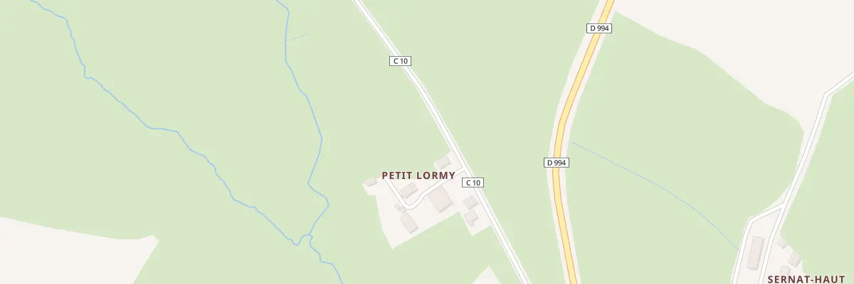 Plan du 305 Che du Petit Lormy à Laizy