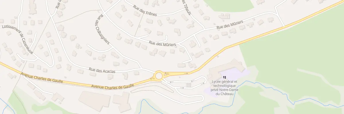 Plan du 18 Rue des Mûriers à Monistrol-sur-Loire