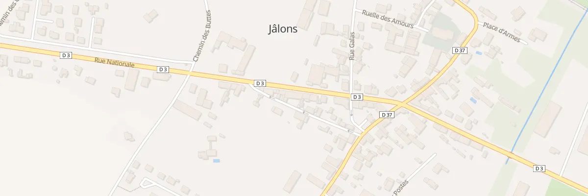 Plan du 51 Rue Nationale à Jâlons