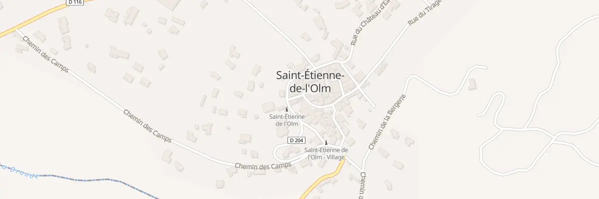 Plan du 11 Rue du Four Banal à Saint-Étienne-de-l’Olm