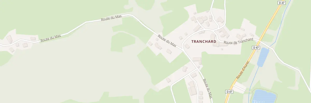 Plan du 423 Rte du Mas à Monistrol-sur-Loire