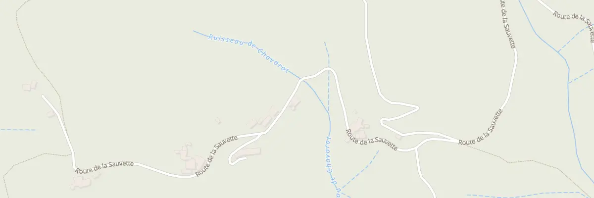 Plan du 5121B La Sauvette à Rocles
