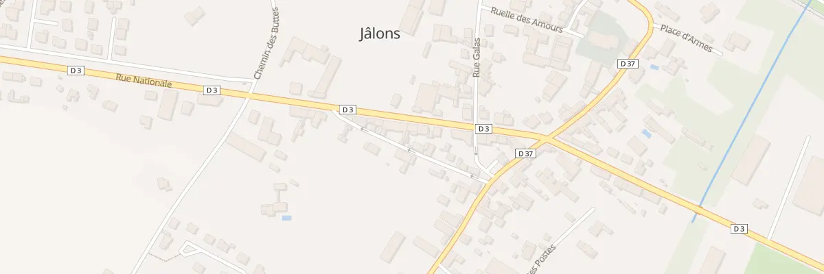 Plan du 49 Rue Nationale à Jâlons