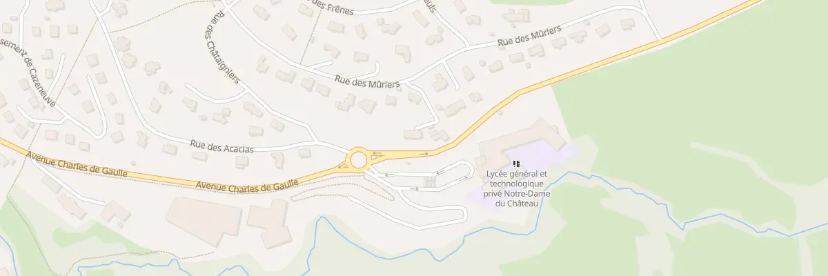 Plan du 18T Rue des Mûriers à Monistrol-sur-Loire
