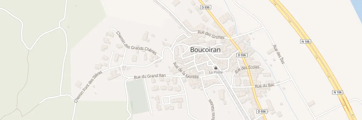 Plan du 17 Rue du Fort à Boucoiran-et-Nozières