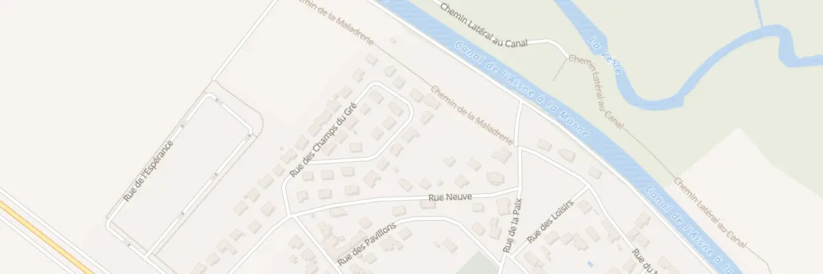 Plan du 14 Rue des Champs du Gre à Beaumont-sur-Vesle