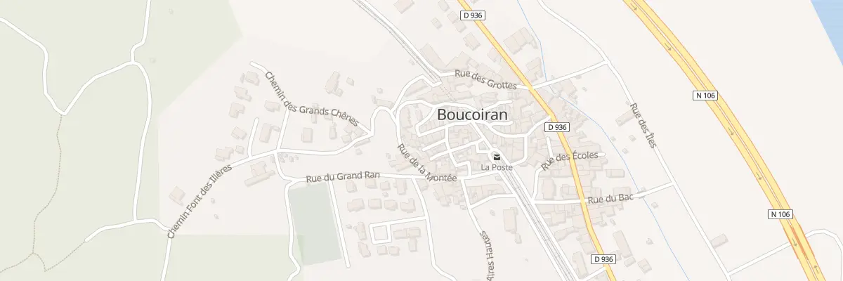 Plan du 15 Rue du Fort à Boucoiran-et-Nozières