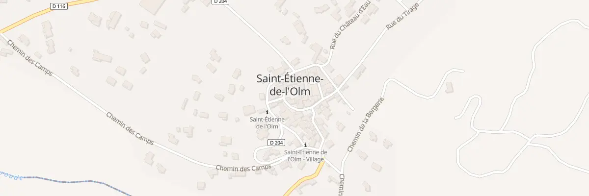 Plan du 2 Rue du Four Banal à Saint-Étienne-de-l’Olm