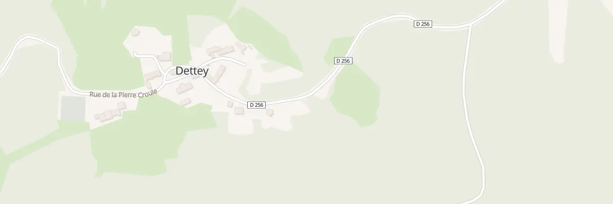 Plan du 5072 Le Bourg à Dettey