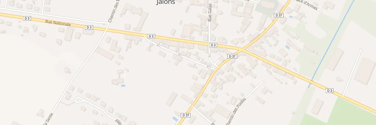 Plan du 7 Rue d’Athis à Jâlons