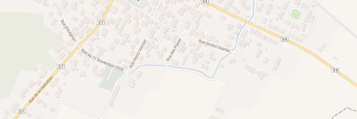 Plan du 5 Rue des Places à Prunay