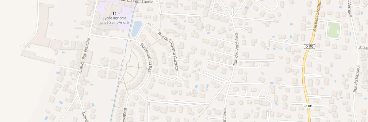 Plan du 14 Rue de l’Aigrette Garzette à Sury-le-Comtal