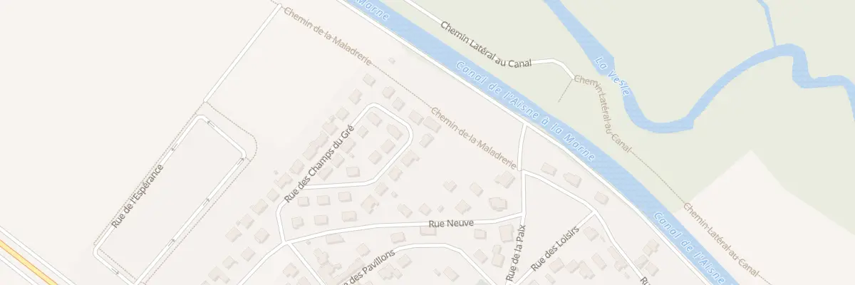 Plan du 16 Rue des Champs du Gre à Beaumont-sur-Vesle