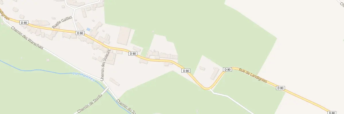 Plan du 31 Rue de Landignies à Bousignies-sur-Roc