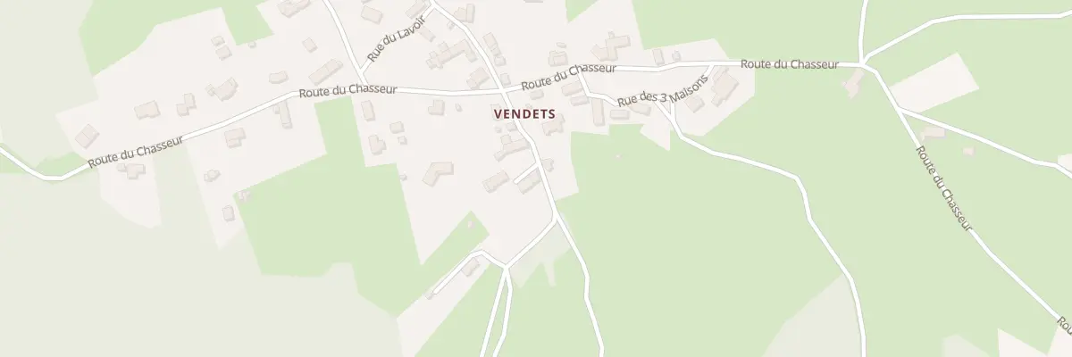 Plan du 5359 Vendetz à Grazac