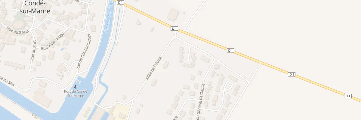 Plan du 8 Rue du Bicentenaire à Condé-sur-Marne