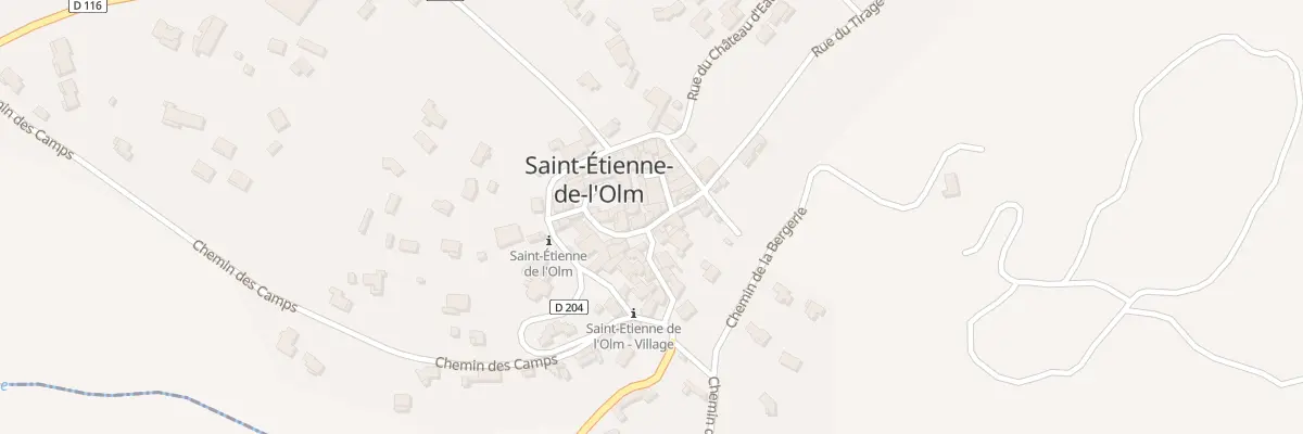Plan du 1 Rue du Tirage à Saint-Étienne-de-l’Olm