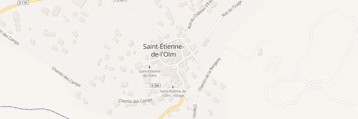 Plan du 3 Rue du Tirage à Saint-Étienne-de-l’Olm