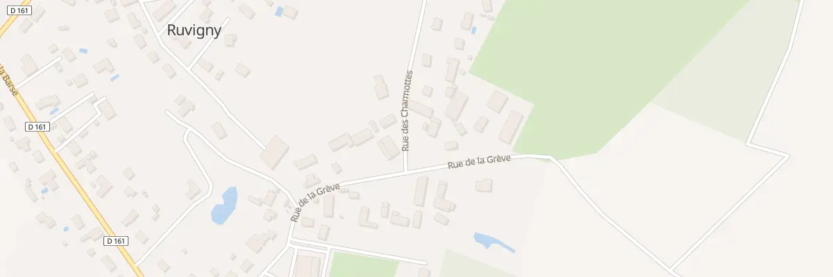 Plan du 39 Rue des Charmottes à Ruvigny