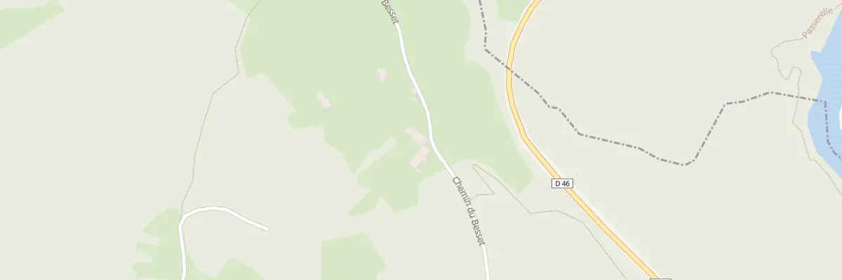 Plan du 378 Rue du Besset à Malvalette