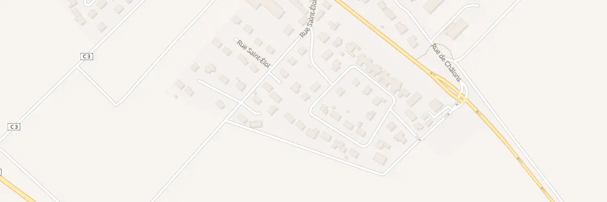 Plan du 4 Chem la Voie du Feuillet à Beaumont-sur-Vesle