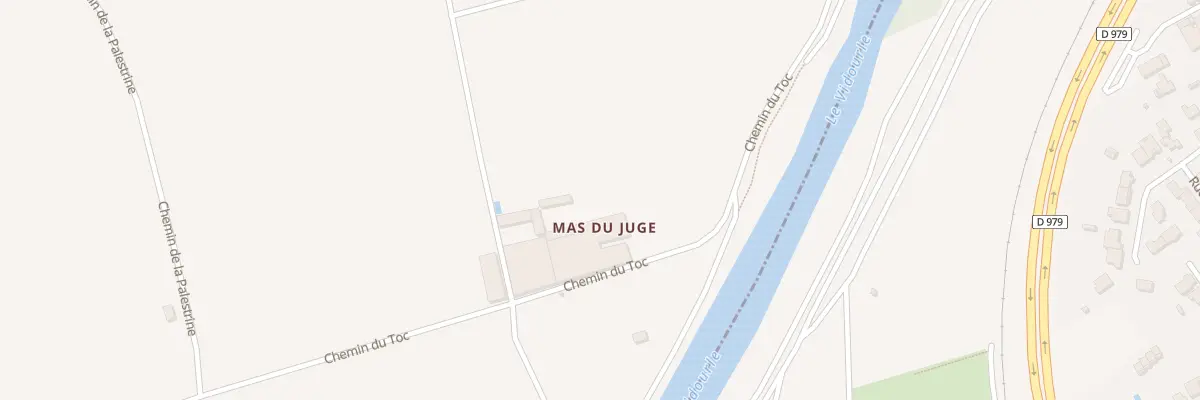 Plan du 5417F Mas du Juge à Marsillargues