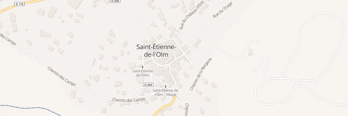 Plan du 2 Rue Calade du Terrailler à Saint-Étienne-de-l’Olm