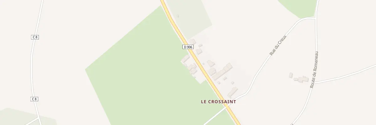 Plan du 5400 Hameau du Crossaint à La Roche-en-Brenil