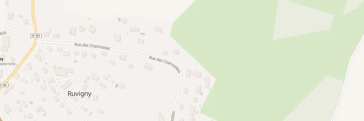 Plan du 19 Rue des Charmottes à Ruvigny