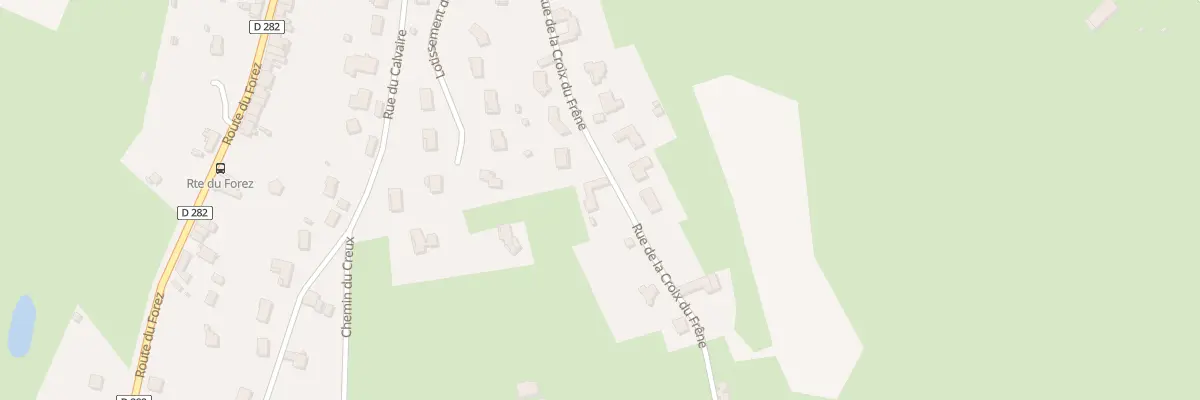 Plan du 238 Rue de la Croix du Frene à Neulise