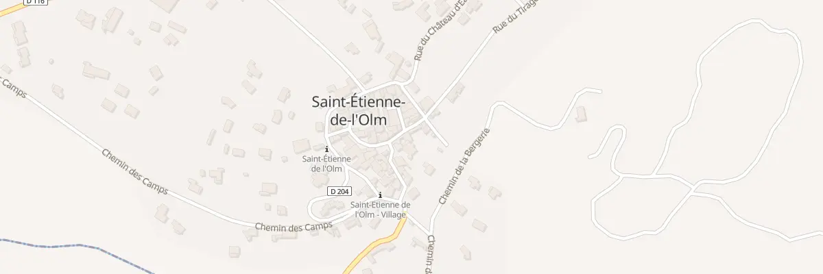 Plan du 2 Pl de l’Abreuvoir à Saint-Étienne-de-l’Olm