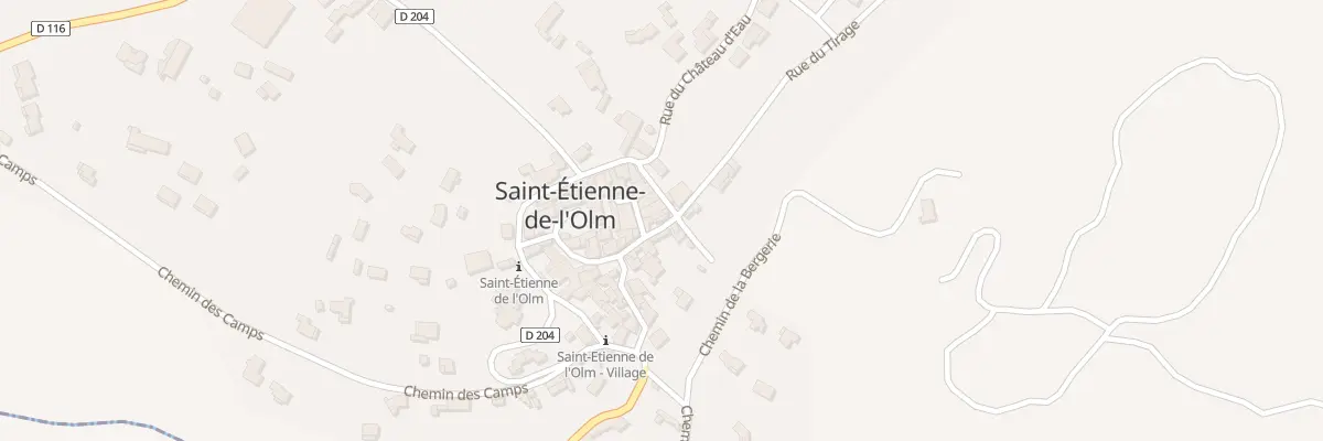Plan du 5 Rue du Tirage à Saint-Étienne-de-l’Olm