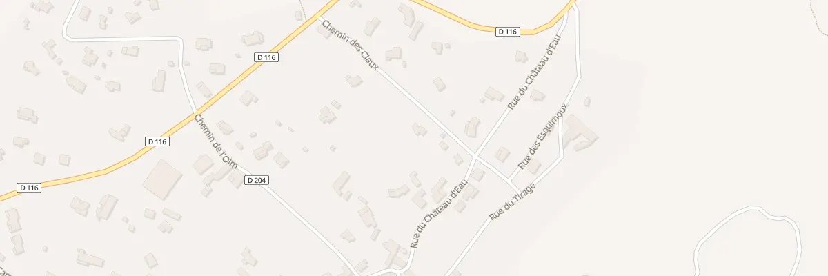 Plan du 186 Che des Claux à Saint-Étienne-de-l’Olm