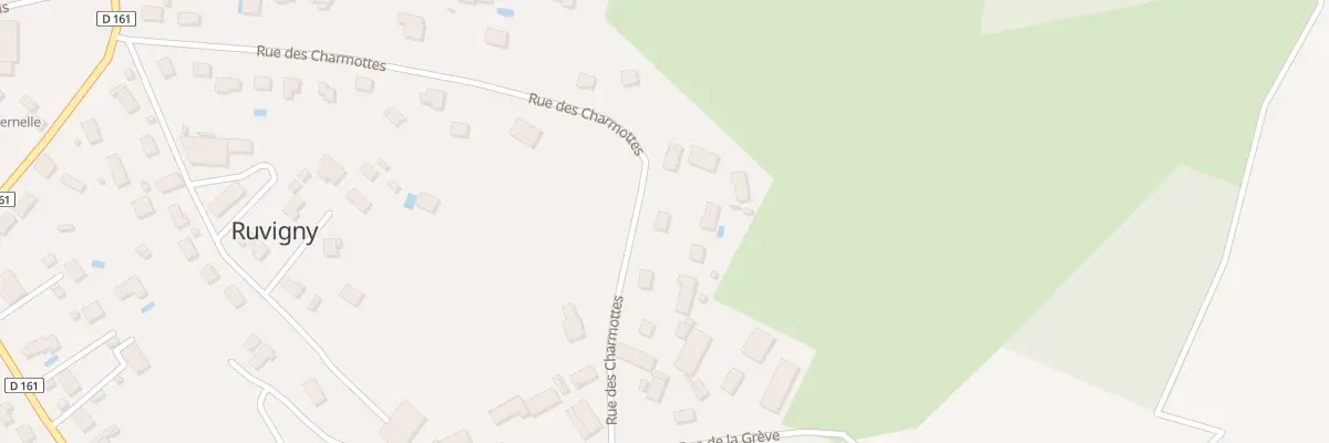 Plan du 29 Rue des Charmottes à Ruvigny