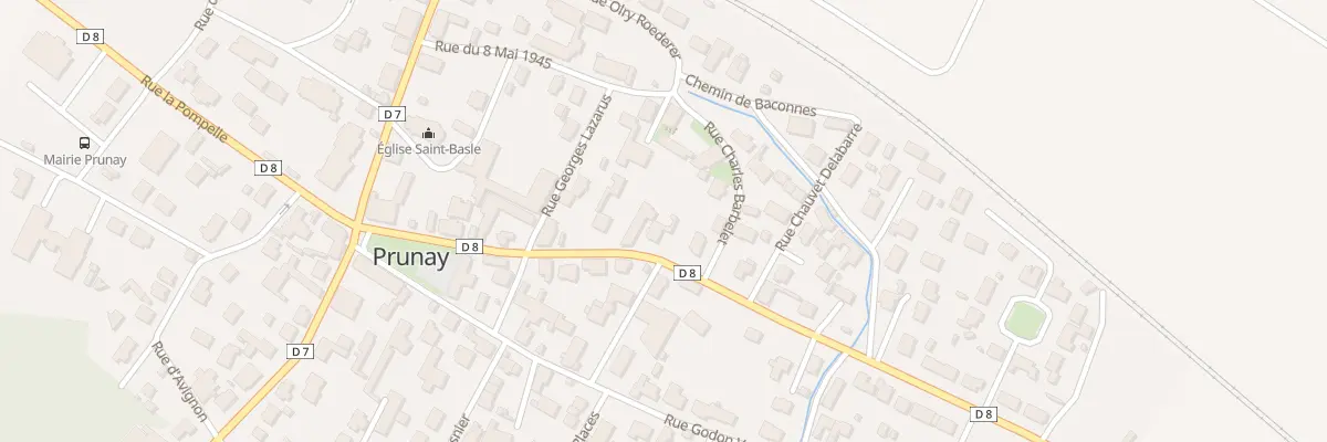 Plan du 15 Rue du Président Roosevelt à Prunay