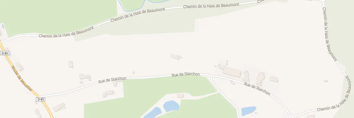 Plan du 3 Rue de Starchon à Eppe-Sauvage