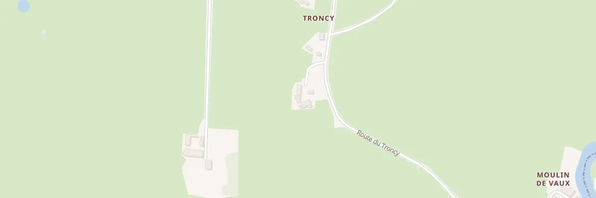 Plan du 942 Rue du Troncy à Nochize