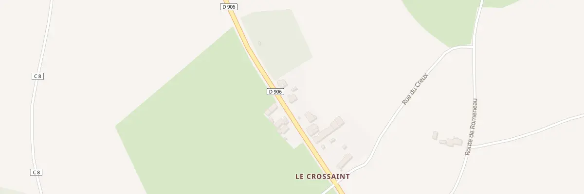 Plan du 5391 Hameau du Crossaint à La Roche-en-Brenil
