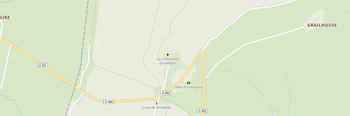 Plan du 5155B Croix de Boutieres à Borée