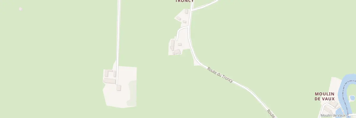 Plan du 5007 Le Troncy à Nochize