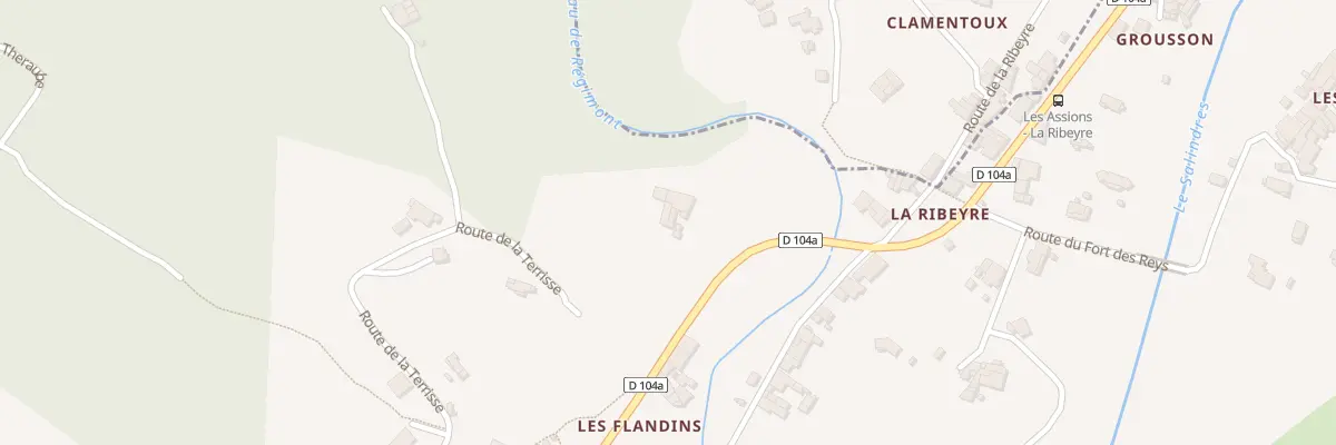 Plan du 5057 Mas d’Andrieu aux Assions