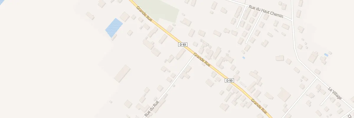 Plan du 61 Gr Grande Rue à Vaudes