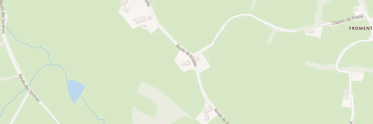 Plan du 1089 Rte de Briaille à Ligny-en-Brionnais
